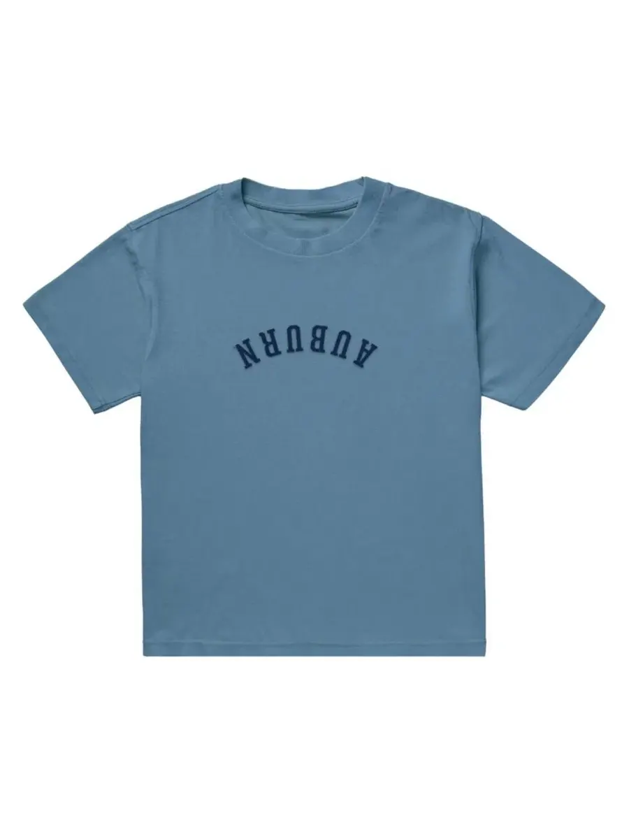 Футболка с вышивкой Auburn Tigers Upside Down Uscape Apparel — изображение 2 из 2, светлый синий