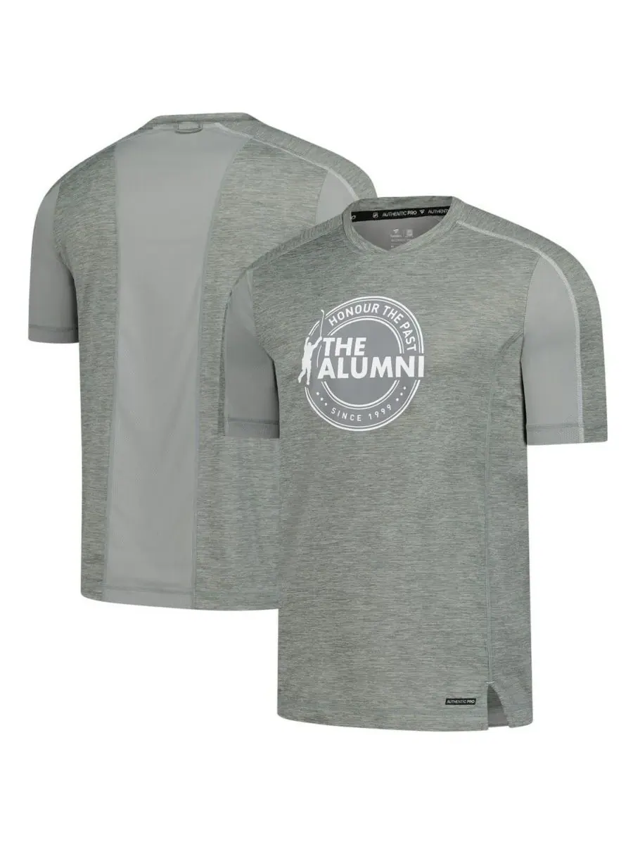 Fanatics Мужская серая футболка Authentic Pro the Alumni Performance
