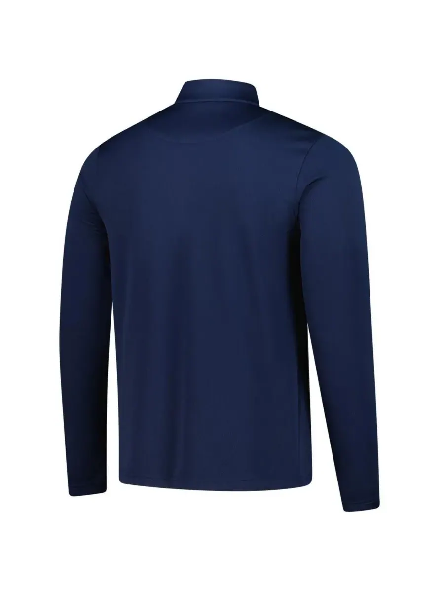 Nike Мужская темно-синяя толстовка Indiana Pacers 2025/26 Authentic Coaches Quarter-Zip Dri-Fit — изображение 3 из 3