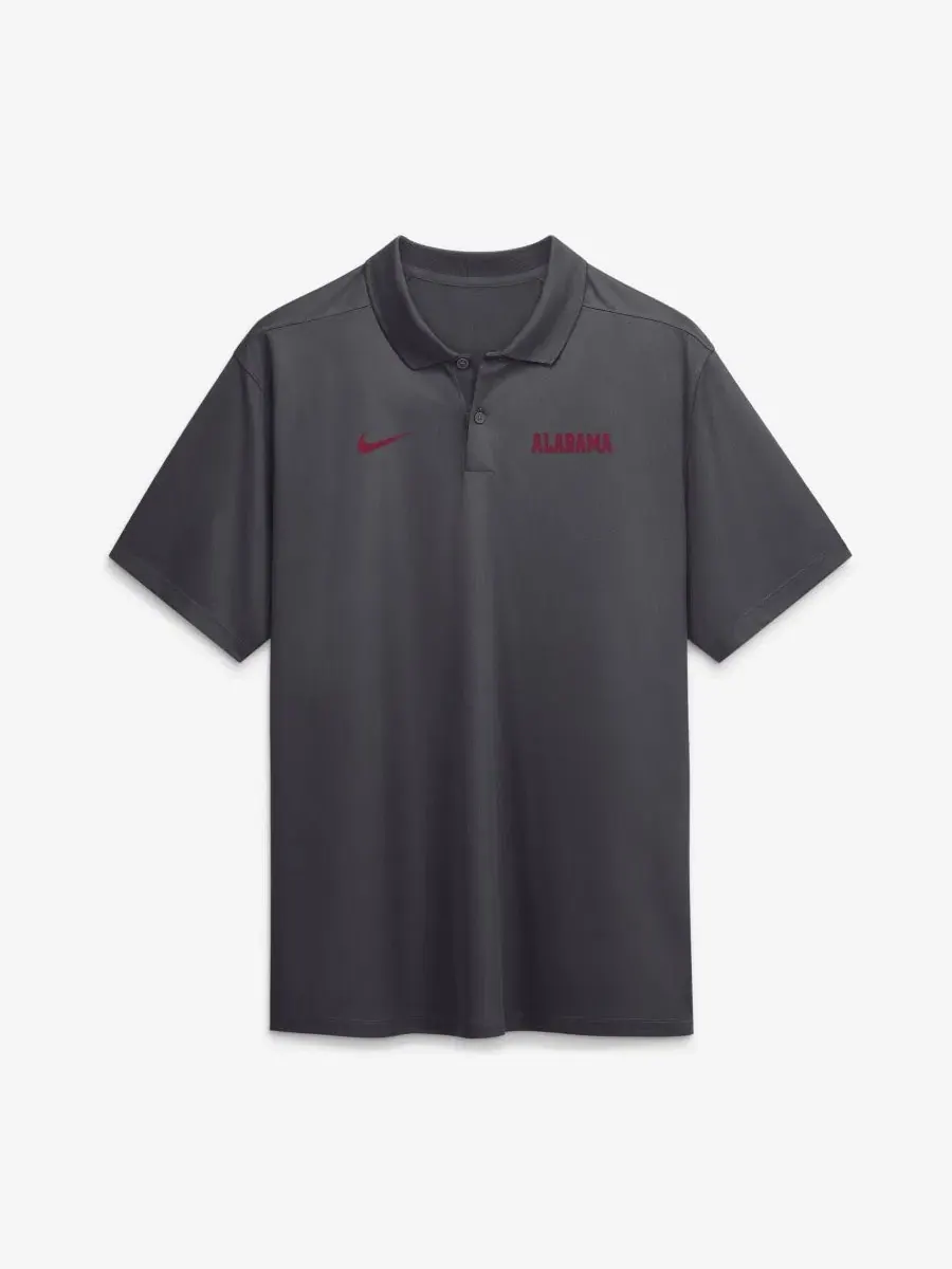 Поло Nike Dri-FIT Victory с логотипом команды Alabama Crimson Tide