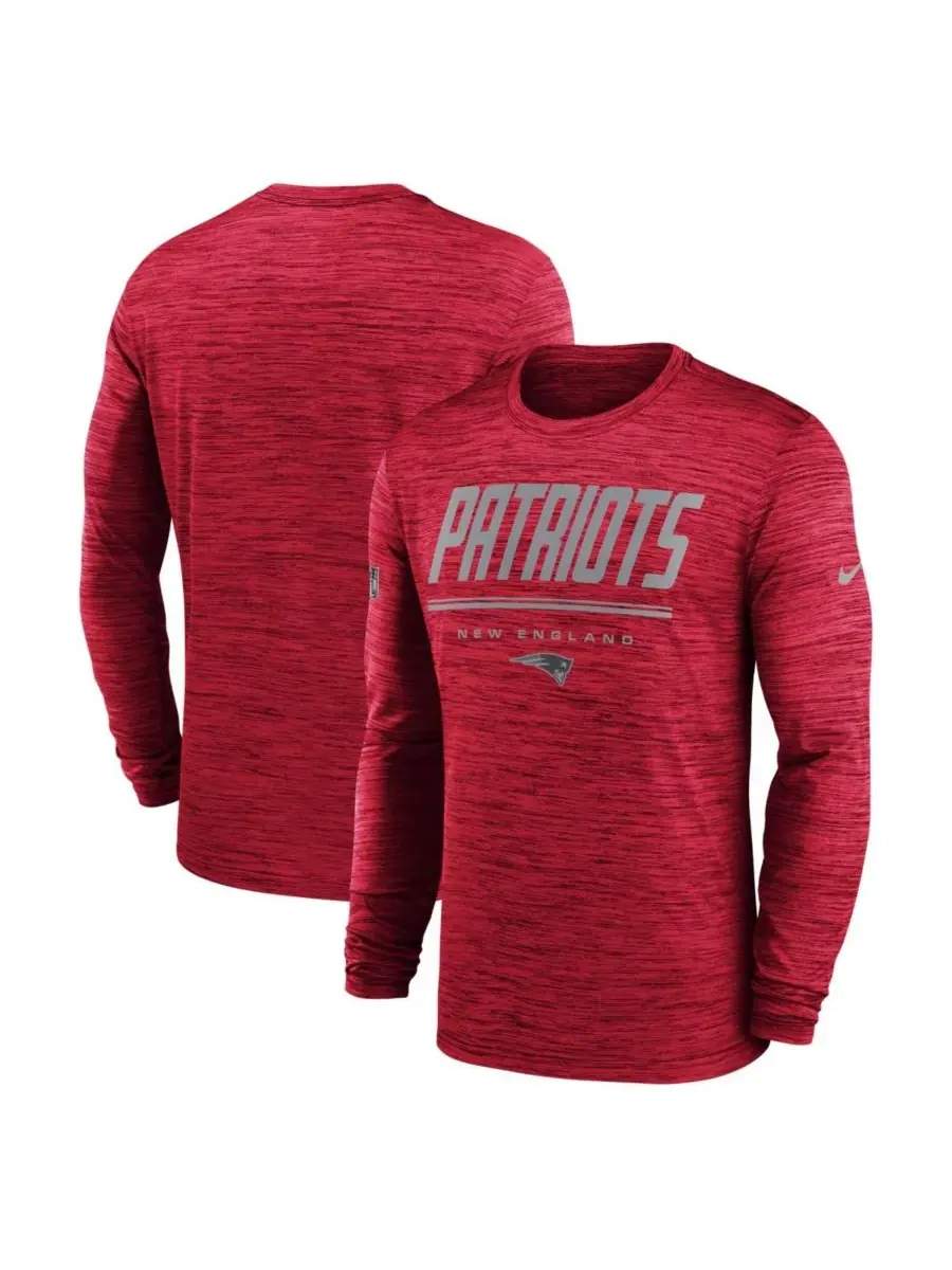 Футболка с длинным рукавом Dri-FIT с принтом Sideline Offensive Transition Velocity Nike