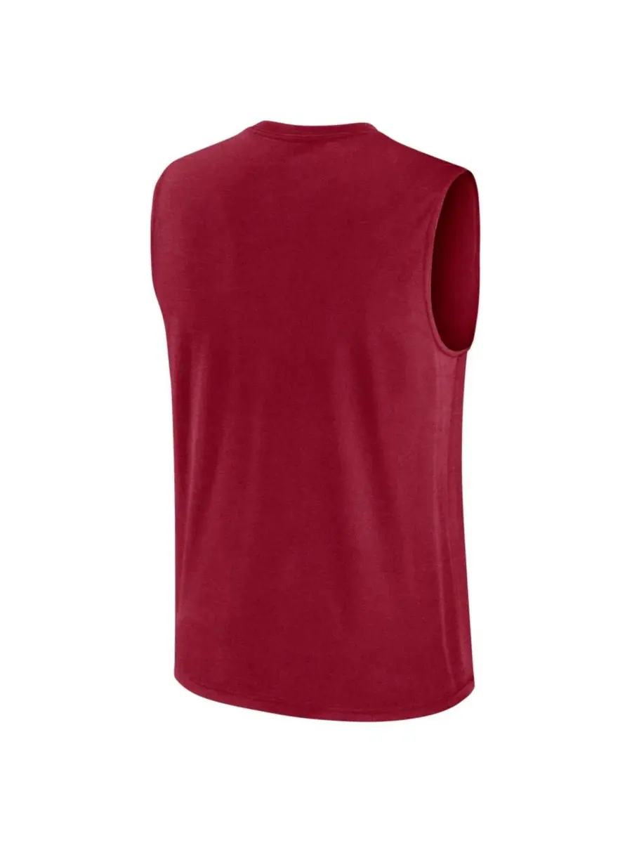 Майка Nike Arkansas Razorbacks Legend Dri-FIT — изображение 2 из 3, красный