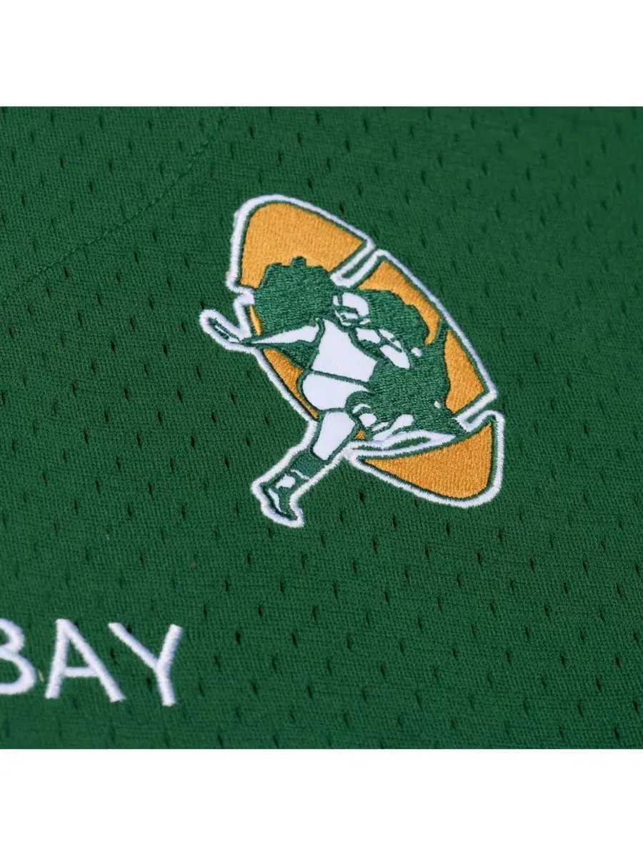 Футболка Mitchell & Ness с принтом — изображение 2 из 4, зеленый