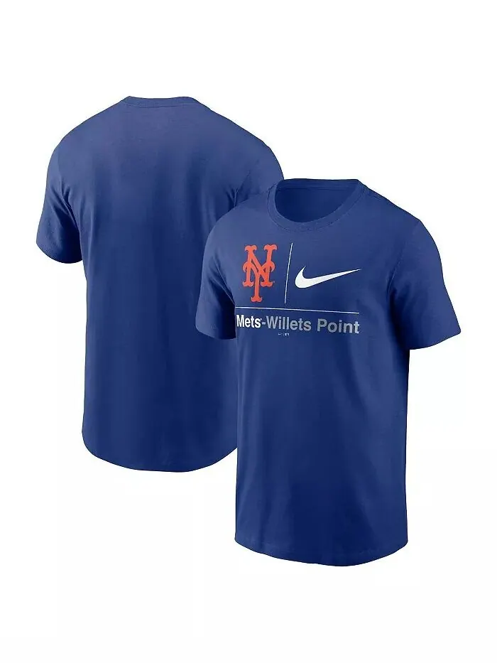 Мужская футболка Royal New York Mets Willets Point Hometown Nike — изображение 2 из 4