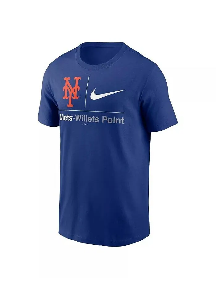 Мужская футболка Royal New York Mets Willets Point Hometown Nike — изображение 3 из 4