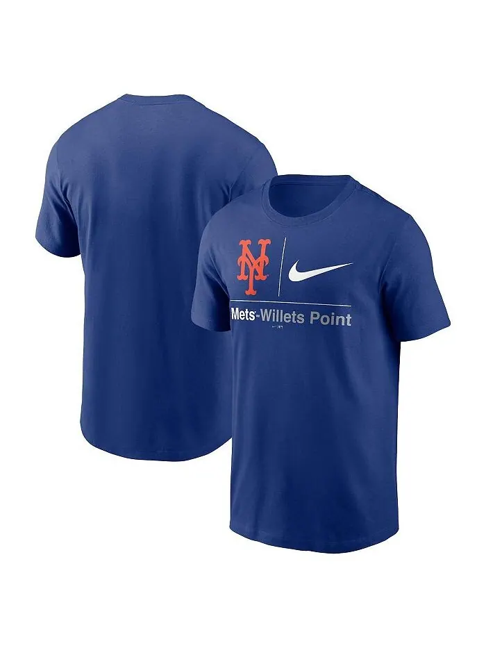 Мужская футболка Royal New York Mets Willets Point Hometown Nike — изображение 2 из 4, королевский