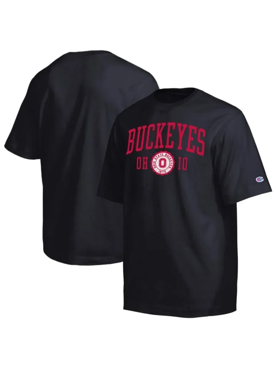 Футболка мужская с принтом Ohio State Buckeyes Established Tradition Champion