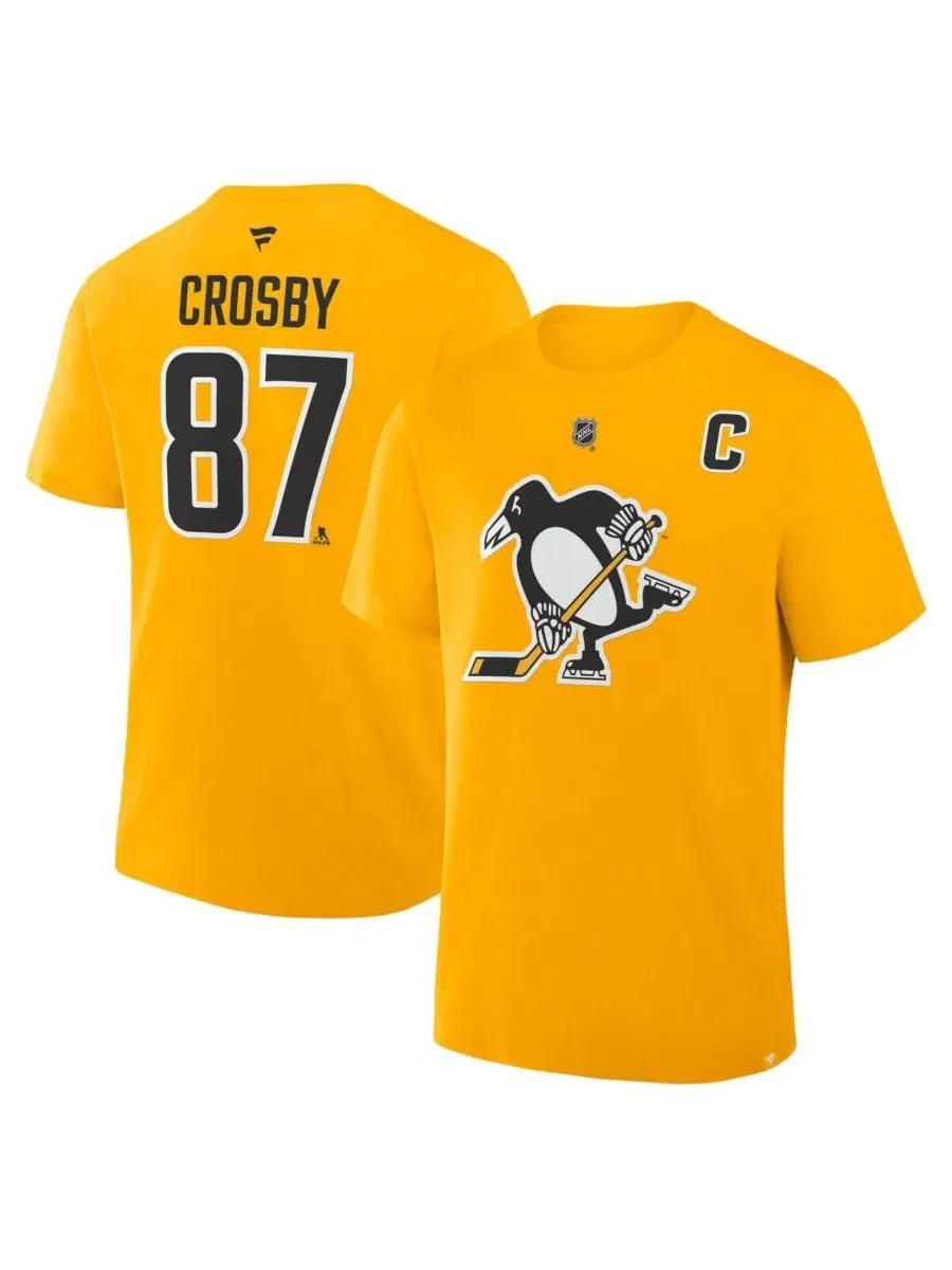 Футболка с принтом Sidney Crosby Fanatics