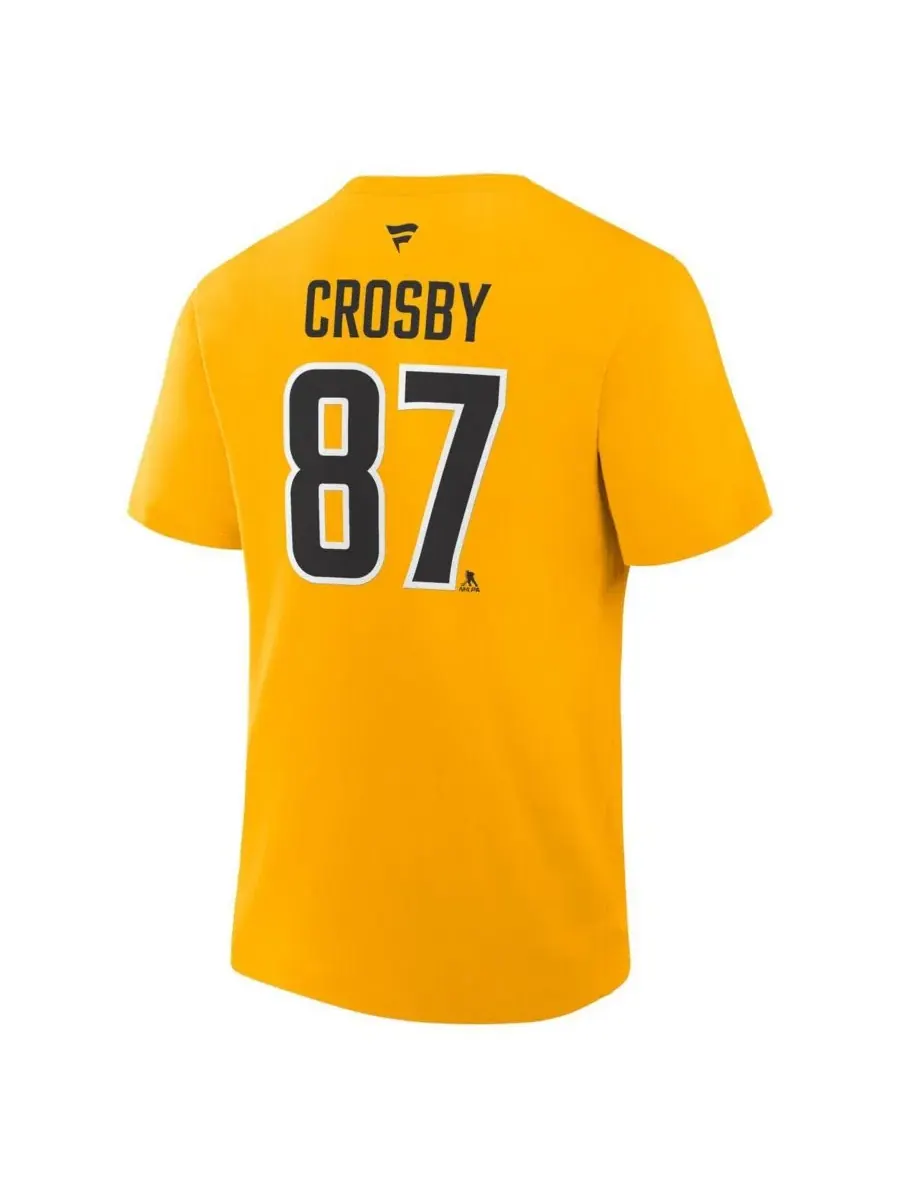 Футболка с принтом Sidney Crosby Fanatics — изображение 2 из 3, золото