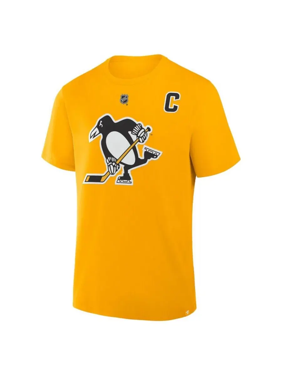 Футболка с принтом Sidney Crosby Fanatics — изображение 3 из 3, золото