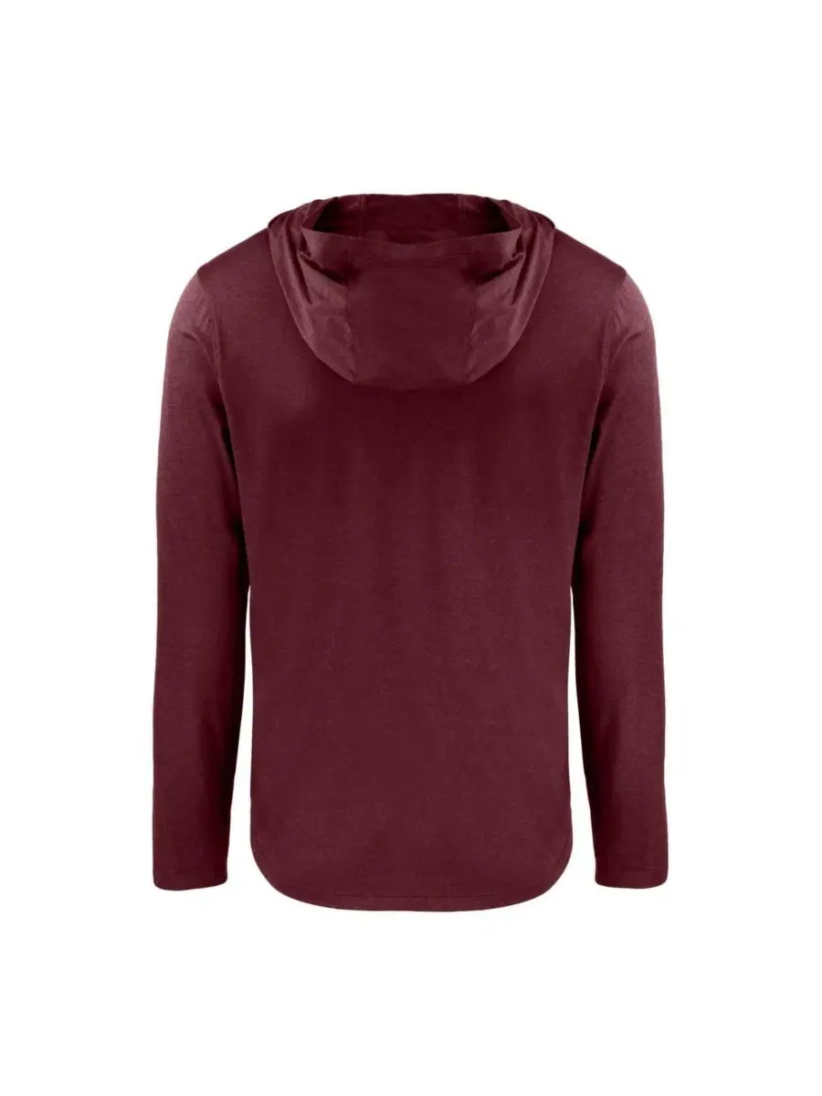 Мужская бордовая толстовка с длинными рукавами Mississippi State Bulldogs Coastline Epic Comfort — изображение 3 из 3