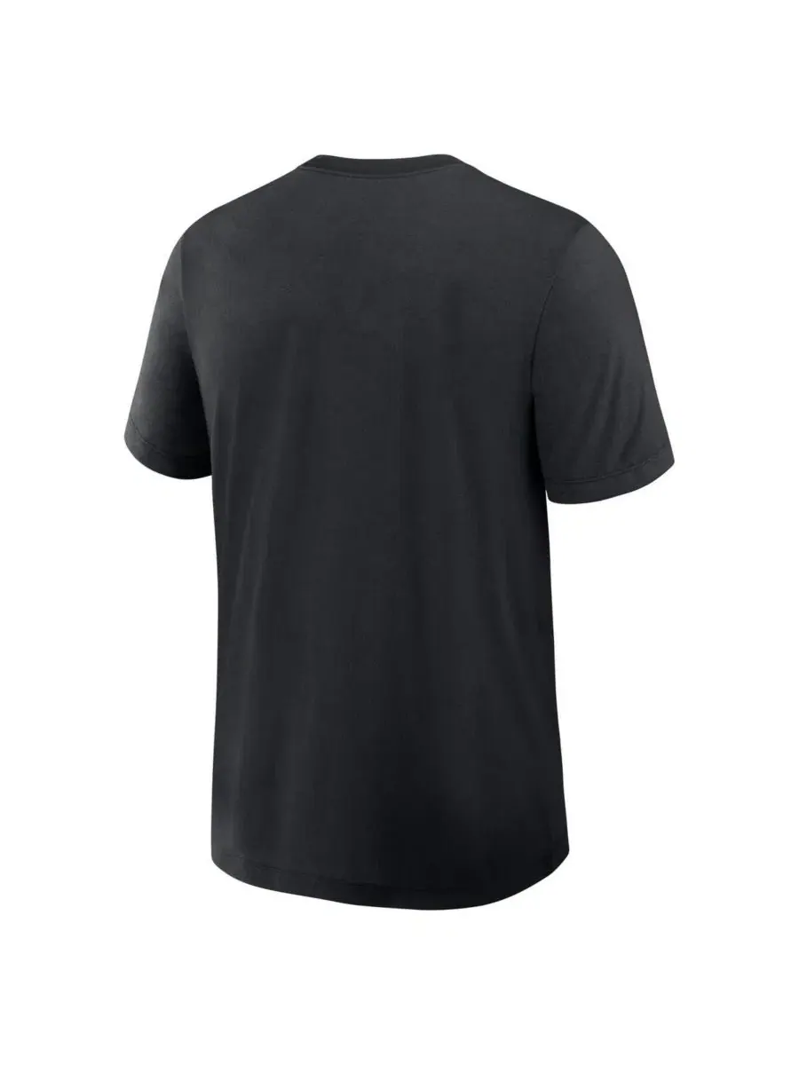 Мужская черная футболка San Francisco Giants Authentic Collection Early Work Tri-Blend Dri-FIT Nike — изображение 3 из 3