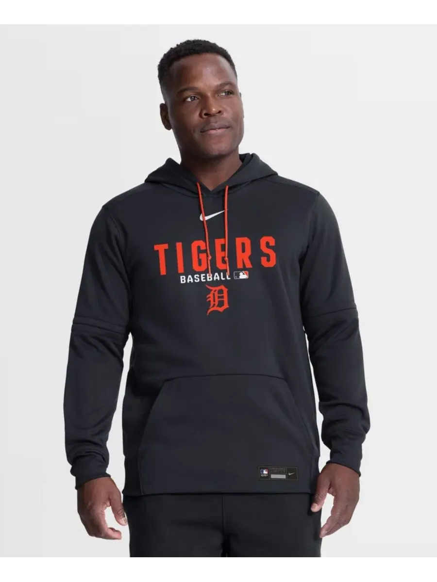 Худи с длинным рукавом, модель Detroit Tigers Authentic Collection Therma-FIT Nike