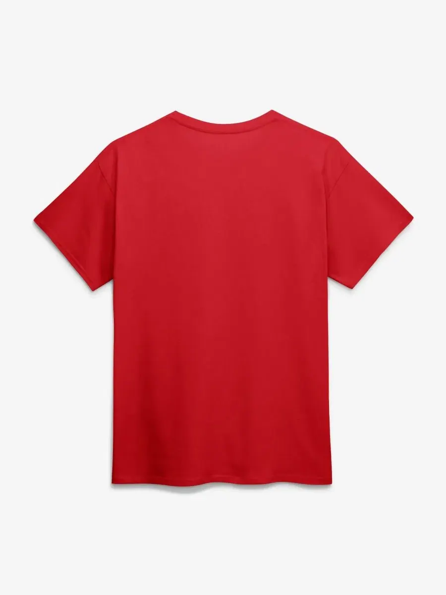 Футболка с принтом Wordmark Logo Athletic — изображение 2 из 2, красный
