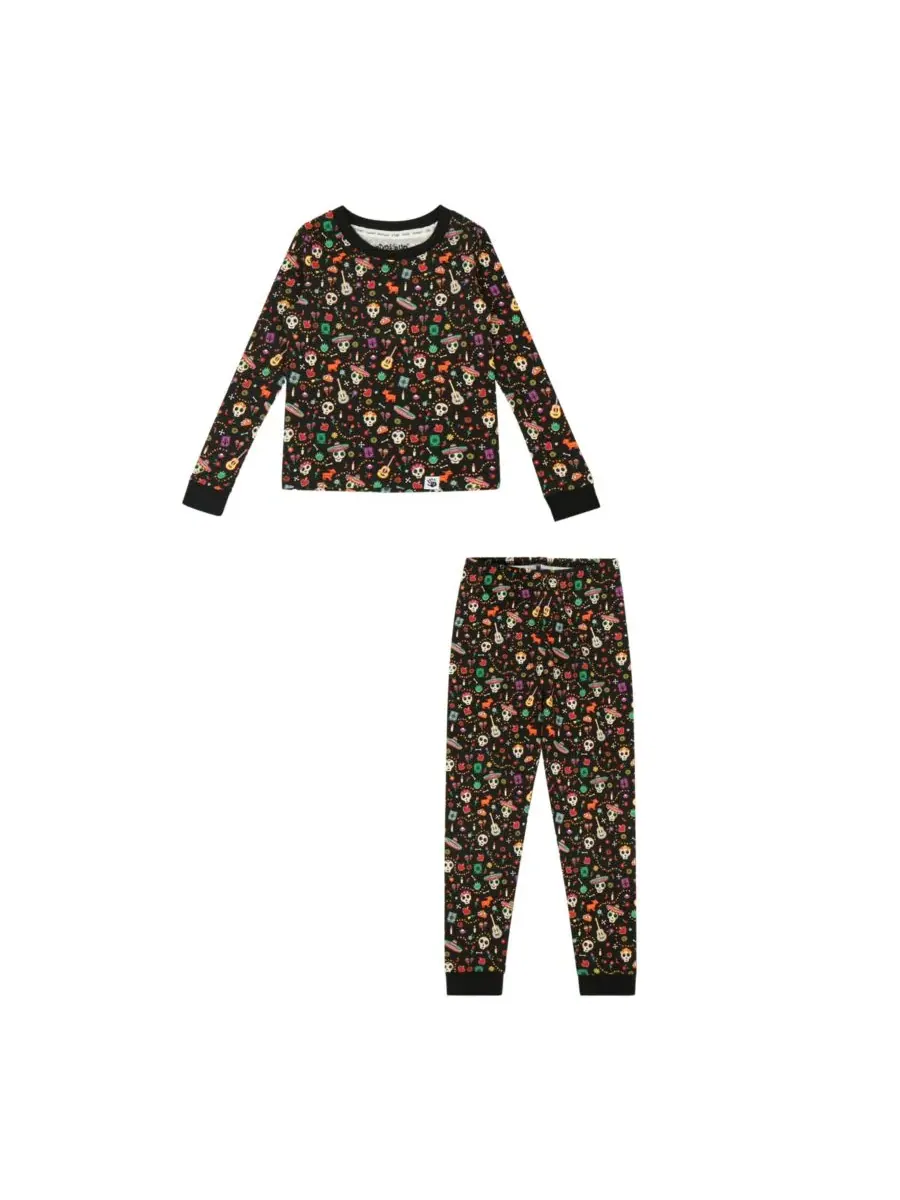 Набор из двух предметов Día de los Muertos - принт Calaveras & Icons Mixed Up Clothing, Dia De Los