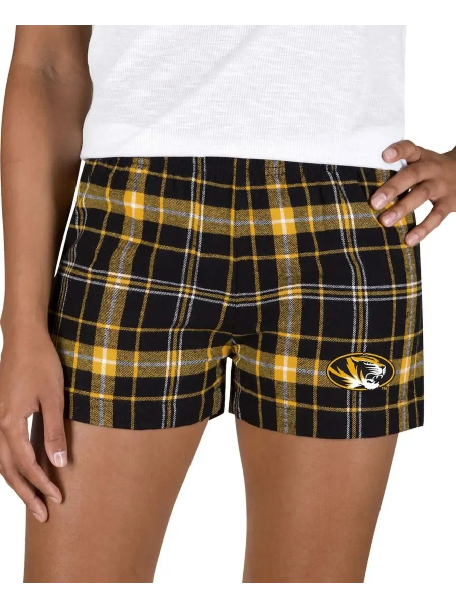 Шорты из фланели Ultimate с принтом Missouri Tigers Concepts Sport