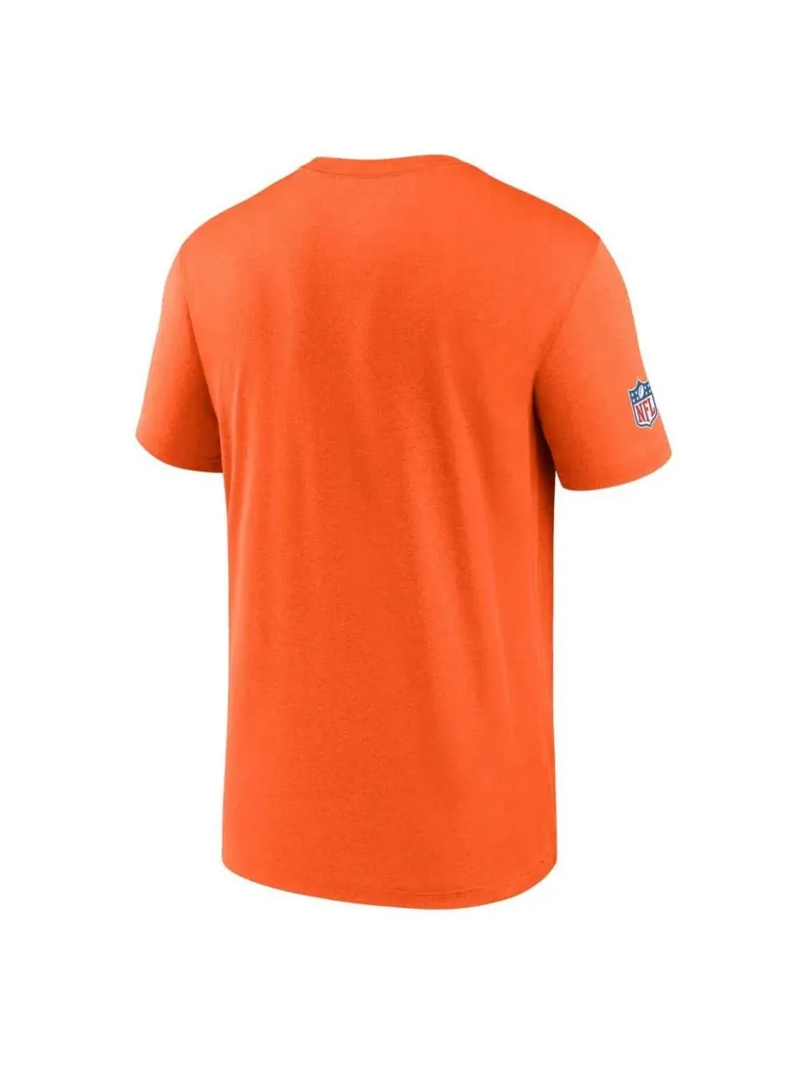 Футболка с технологией Dri-FIT, с коротким рукавом Nike — изображение 3 из 3, оранжевый