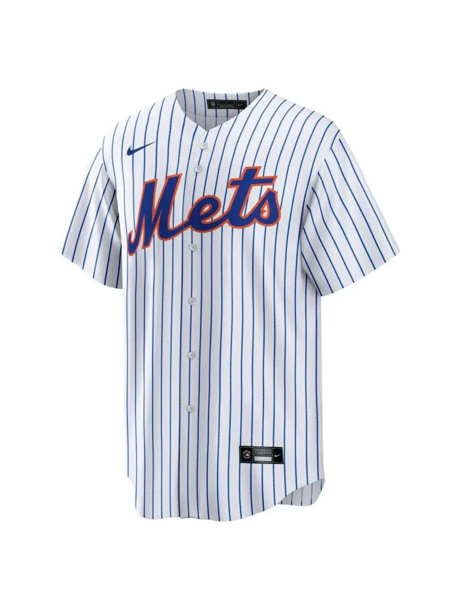 Мужская футболка-джерси с длинным рукавом Francisco Alvarez New York Mets Replica Player Jersey Nike — изображение 2 из 3
