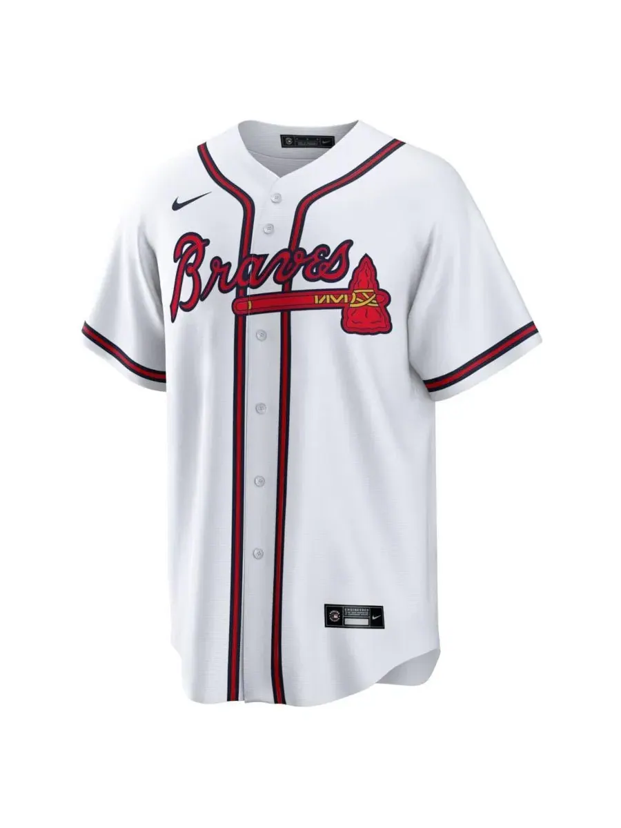 Мужская футболка-джерси Sean Murphy Atlanta Braves Replica Player Jersey Nike — изображение 3 из 3, белый