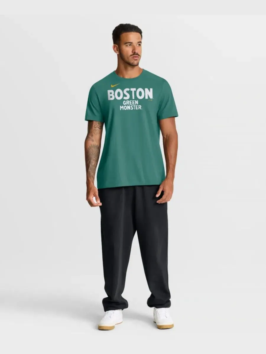 Футболка с коротким рукавом City Connect Wordmark Nike — изображение 3 из 3, зеленый