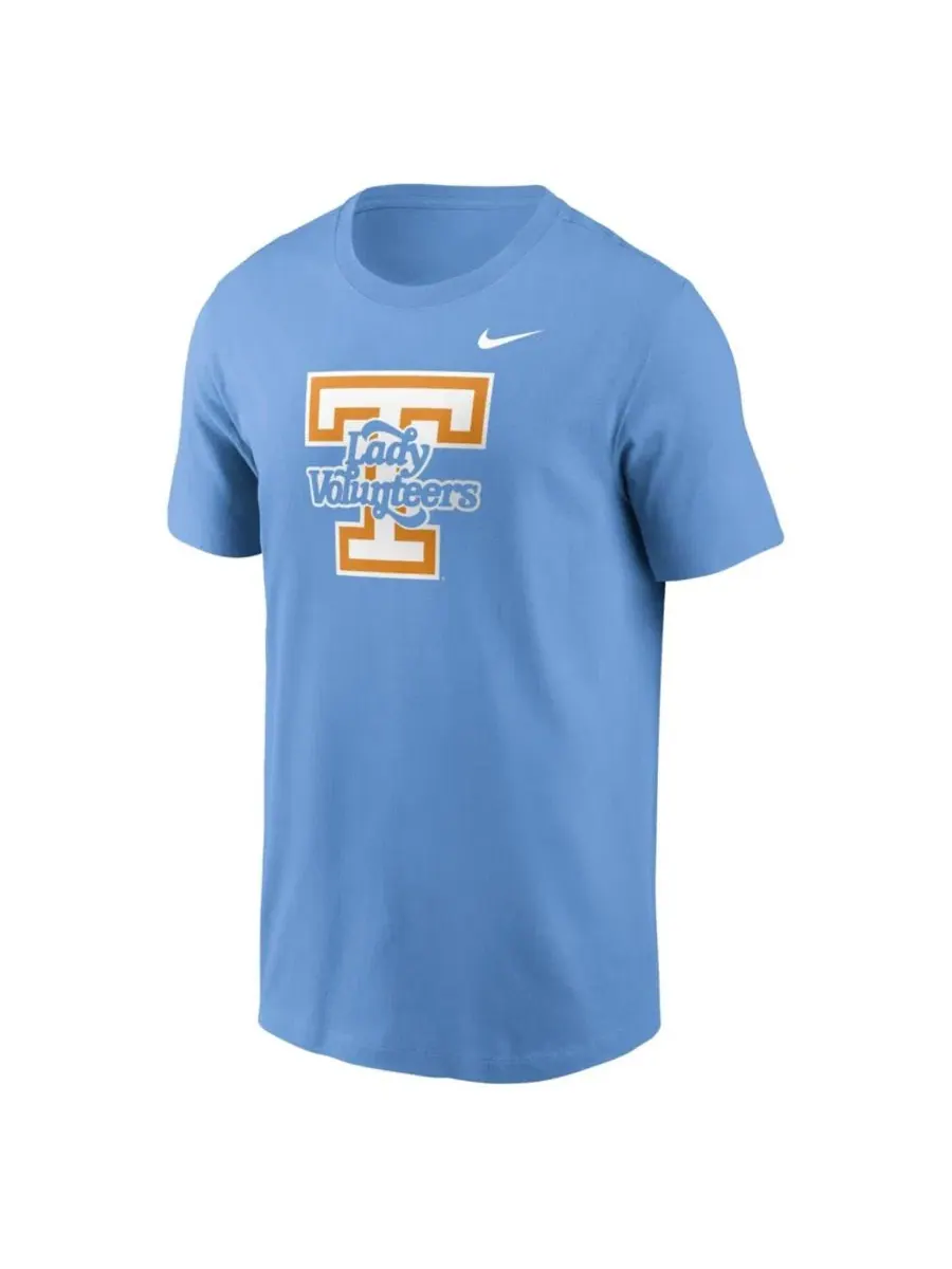 Футболка Nike Tennessee Volunteers Lady Vols с принтом — изображение 2 из 3, светлый синий