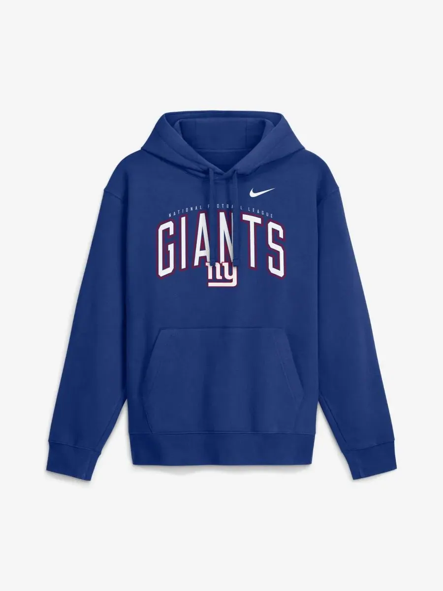 Толстовка Nike New York Giants Expect Victory Club Fleece с капюшоном