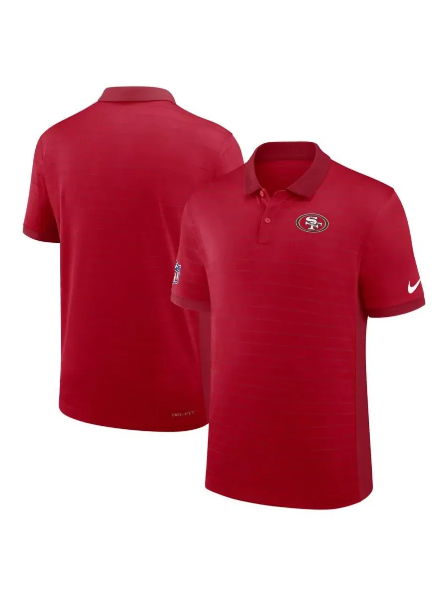 Поло с коротким рукавом с принтом Sideline Victory Stripe Nike