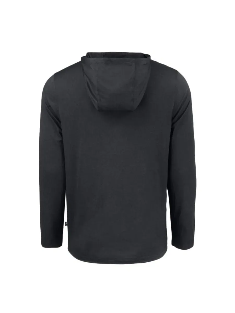 Худи с длинным рукавом Coastline Epic Comfort Eco San Diego State Aztecs Cutter & Buck — изображение 3 из 3, черный