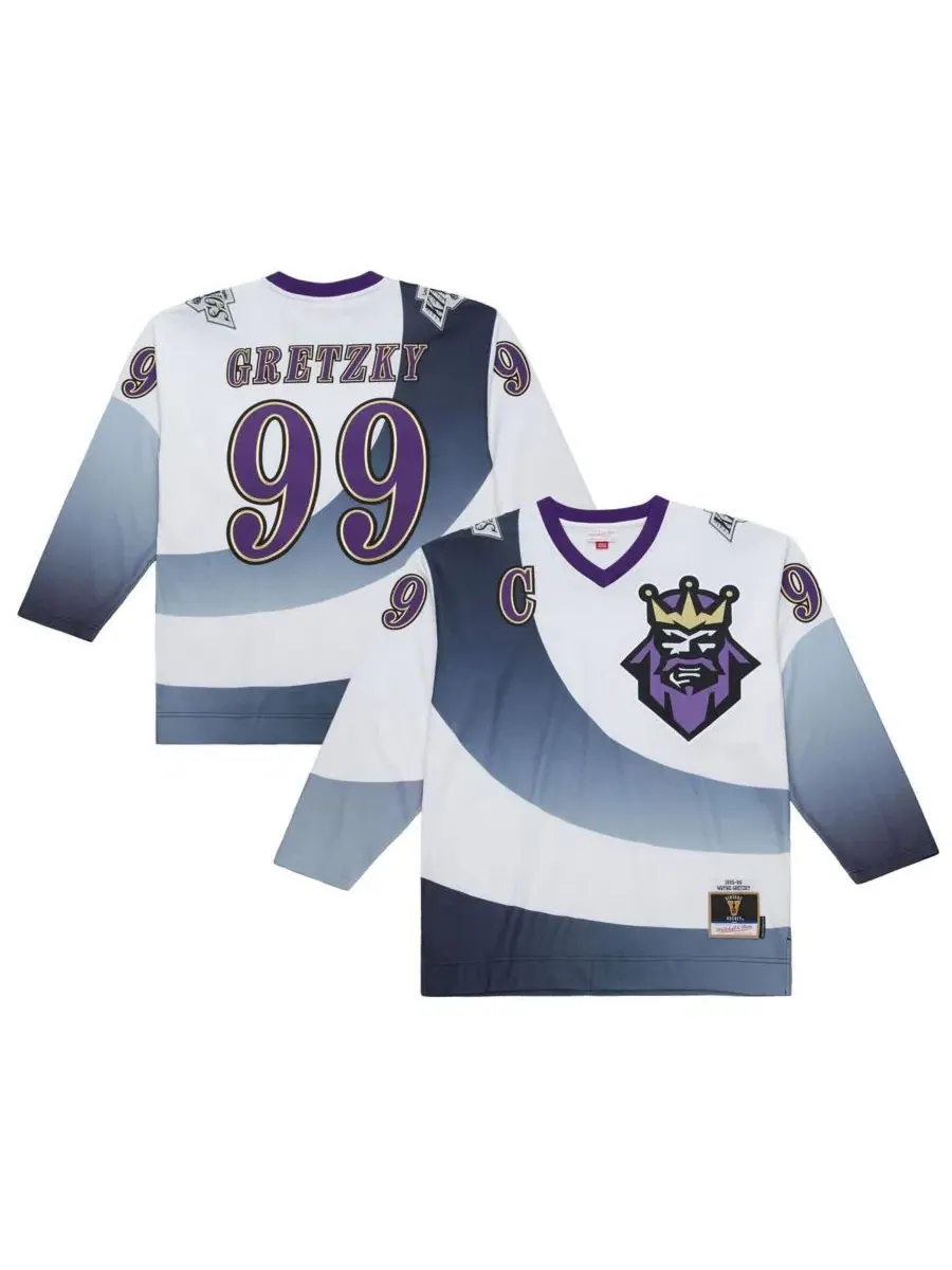 Реплика хоккейного джерси Wayne Gretzky Los Angeles Kings 1995-96 Power Play Mitchell & Ness