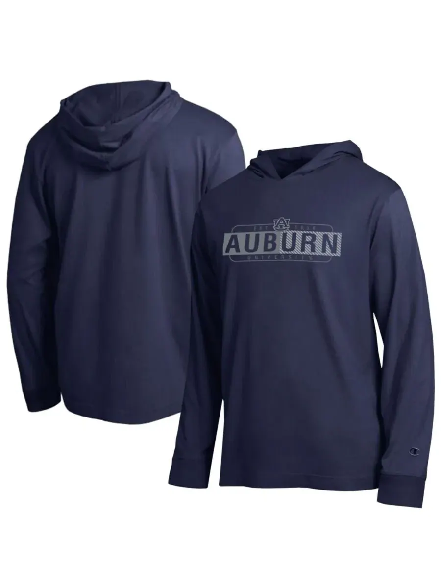 Лонгслив с капюшоном Auburn Tigers Gradient All-Star Champion