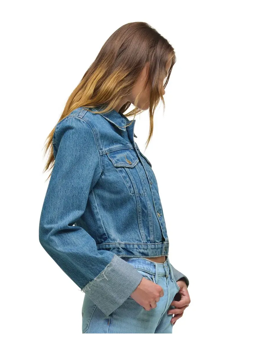 Джинсовая куртка оверсайз Hudson Jeans, Universal — изображение 3 из 6