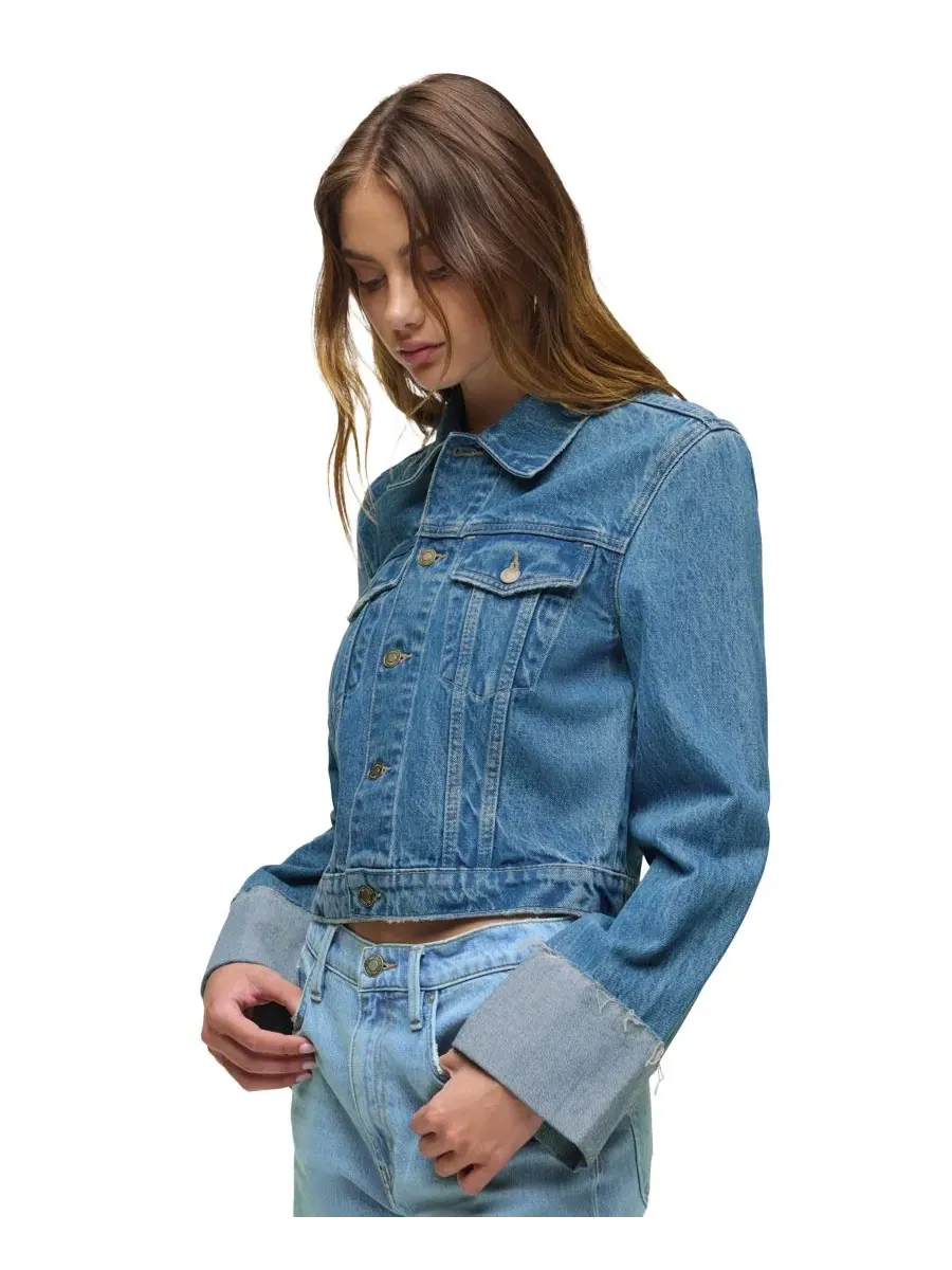 Джинсовая куртка оверсайз Hudson Jeans, Universal — изображение 4 из 6