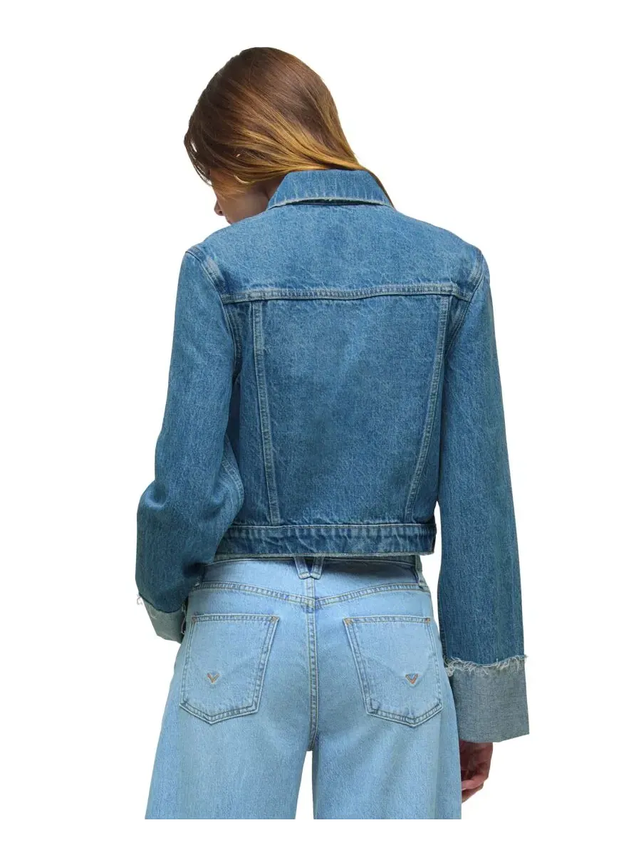 Джинсовая куртка оверсайз Hudson Jeans, Universal — изображение 5 из 6