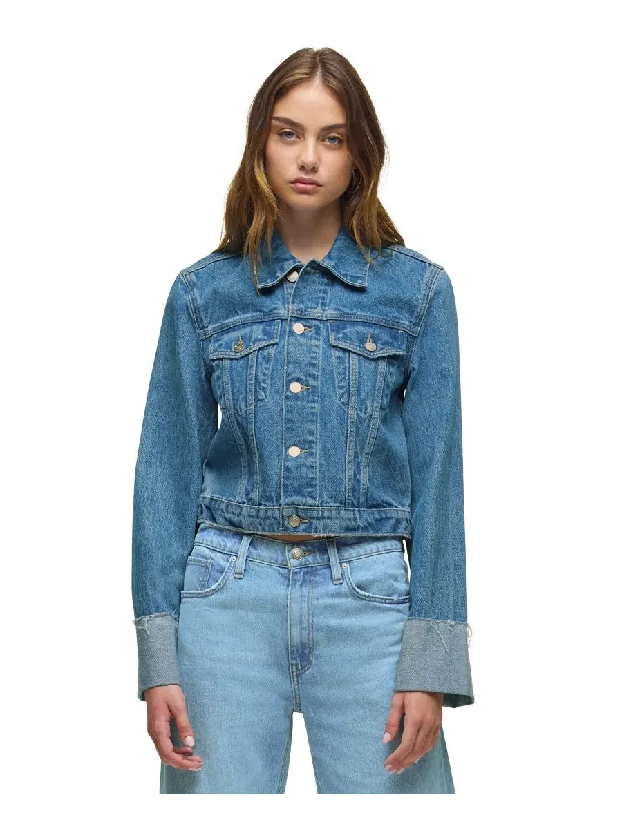 Джинсовая куртка оверсайз Hudson Jeans, Universal — изображение 6 из 6