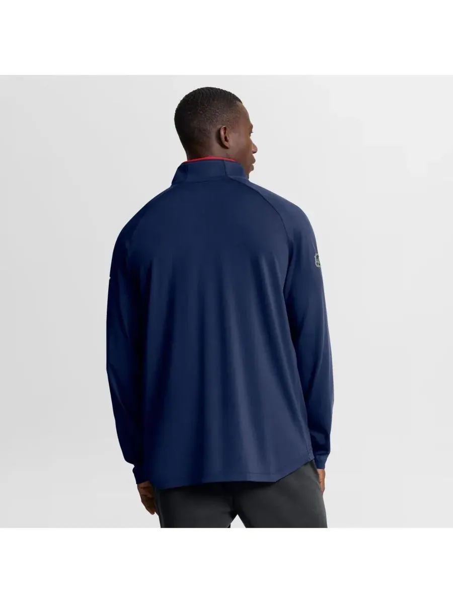 Fanatics Мужская темно-синяя толстовка Columbus Blue Jackets Authentic Pro Rink Training — изображение 2 из 5, темно-синий