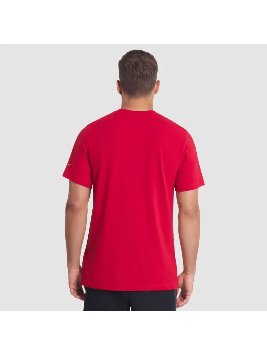 Мужская алая футболка San Francisco 49ers из коллекции Rivalries 2025 года, цвет Slub Dri-FIT Nike — изображение 2 из 3