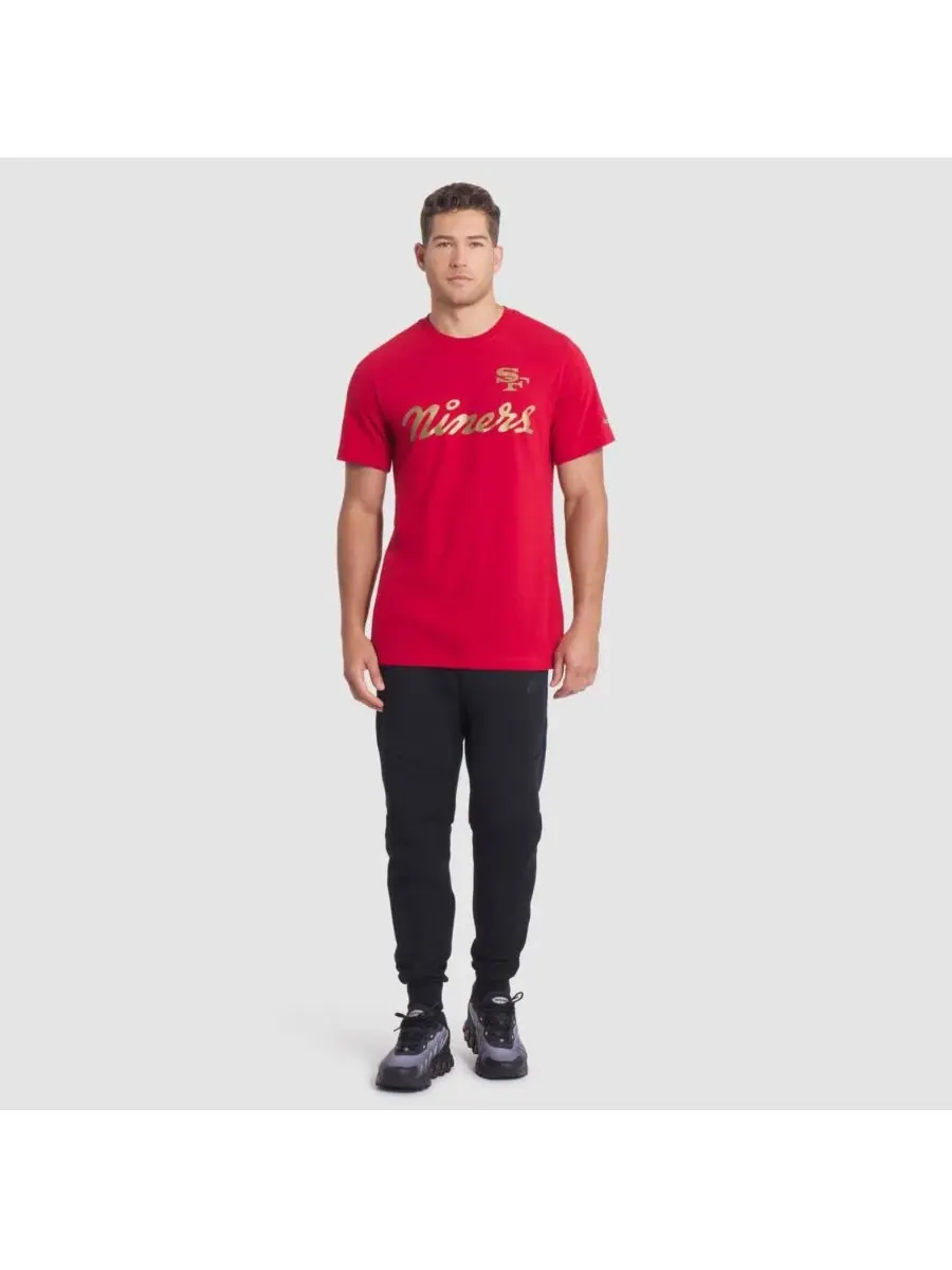 Мужская алая футболка San Francisco 49ers из коллекции Rivalries 2025 года, цвет Slub Dri-FIT Nike — изображение 3 из 3