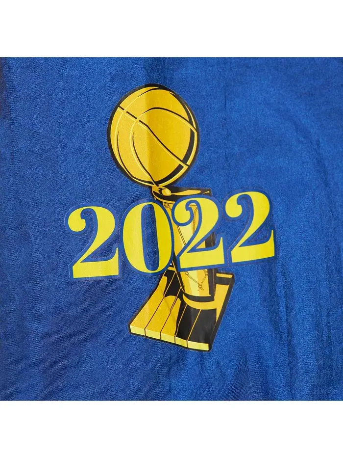 Мужская и женская ветровка Royal Golden State Warriors Hardwood Classics Team OG 3.0 с — изображение 4 из 5