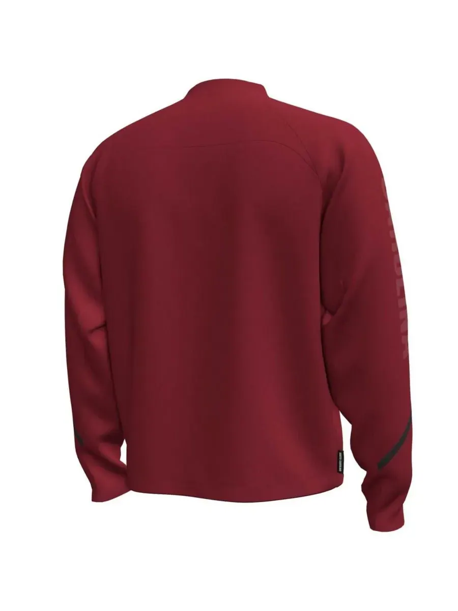 Мужская куртка-бомбер Garnet South Carolina Gamecocks Unstoppable на молнии Under Armour — изображение 2 из 3, гранат