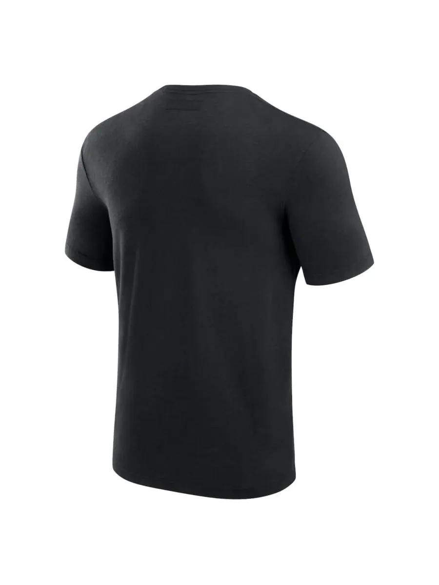 Fanatics Signature Мужская черная футболка с коротким рукавом New York Jets из модала — изображение 2 из 3, черный