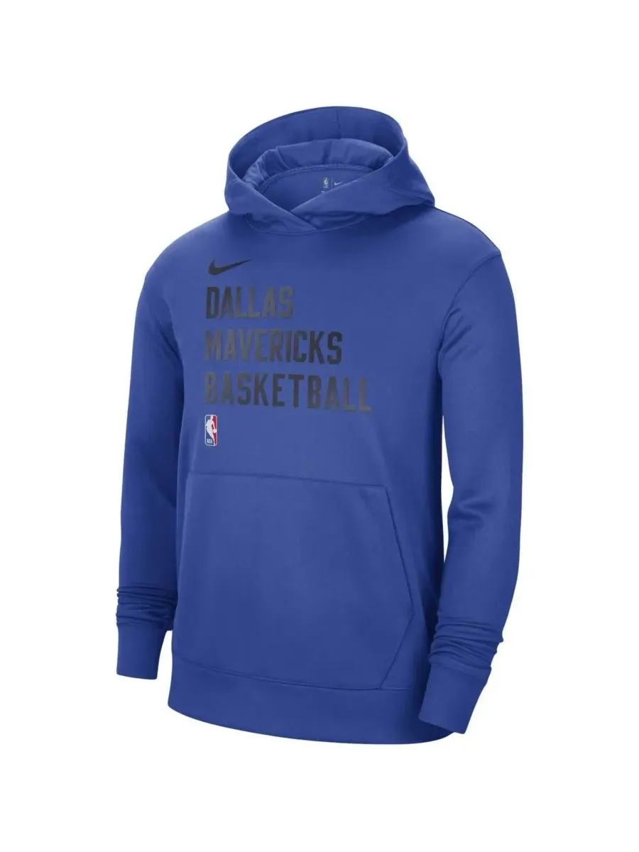 Мужская и женская тренировочная толстовка Royal Dallas Mavericks 2023/24 Performance Spotlight для — изображение 2 из 3