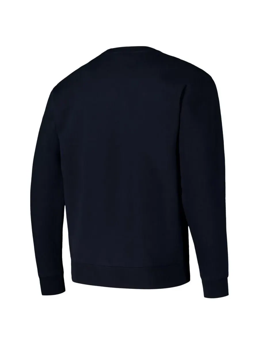 Round21 Мужская и женская темно-синяя толстовка Connecticut Sun Bloom Crew Pullover — изображение 2 из 3, темно-синий