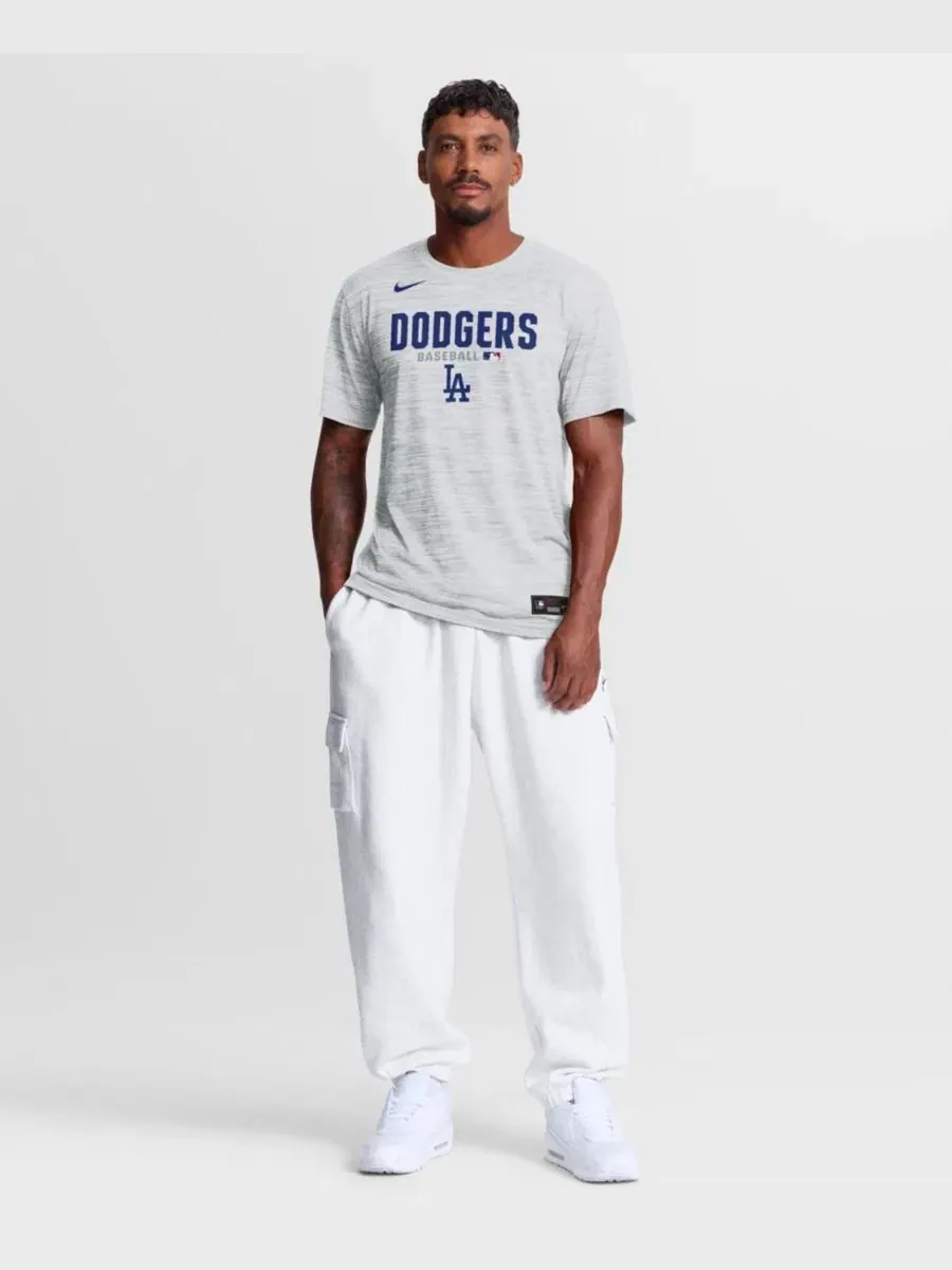 Футболка с коротким рукавом Velocity Dri-FIT Nike — изображение 3 из 5, белый