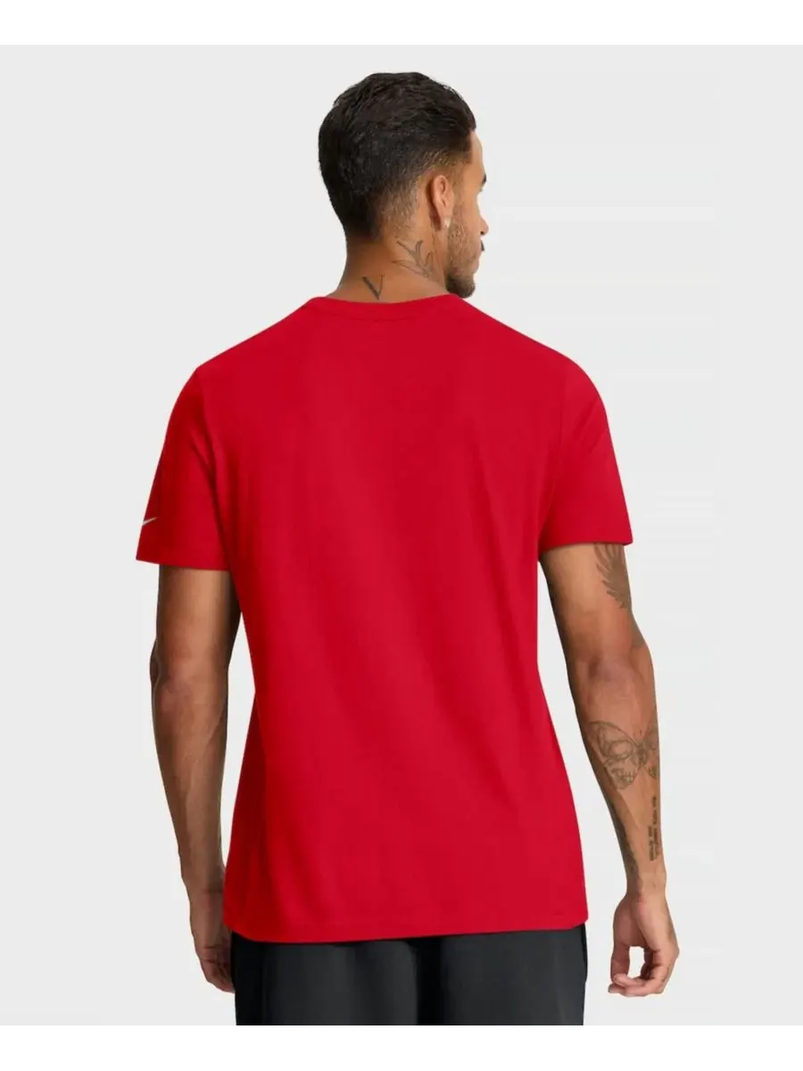 Футболка с принтом Essential Logo Buffalo Bills Nike — изображение 4 из 5, красный