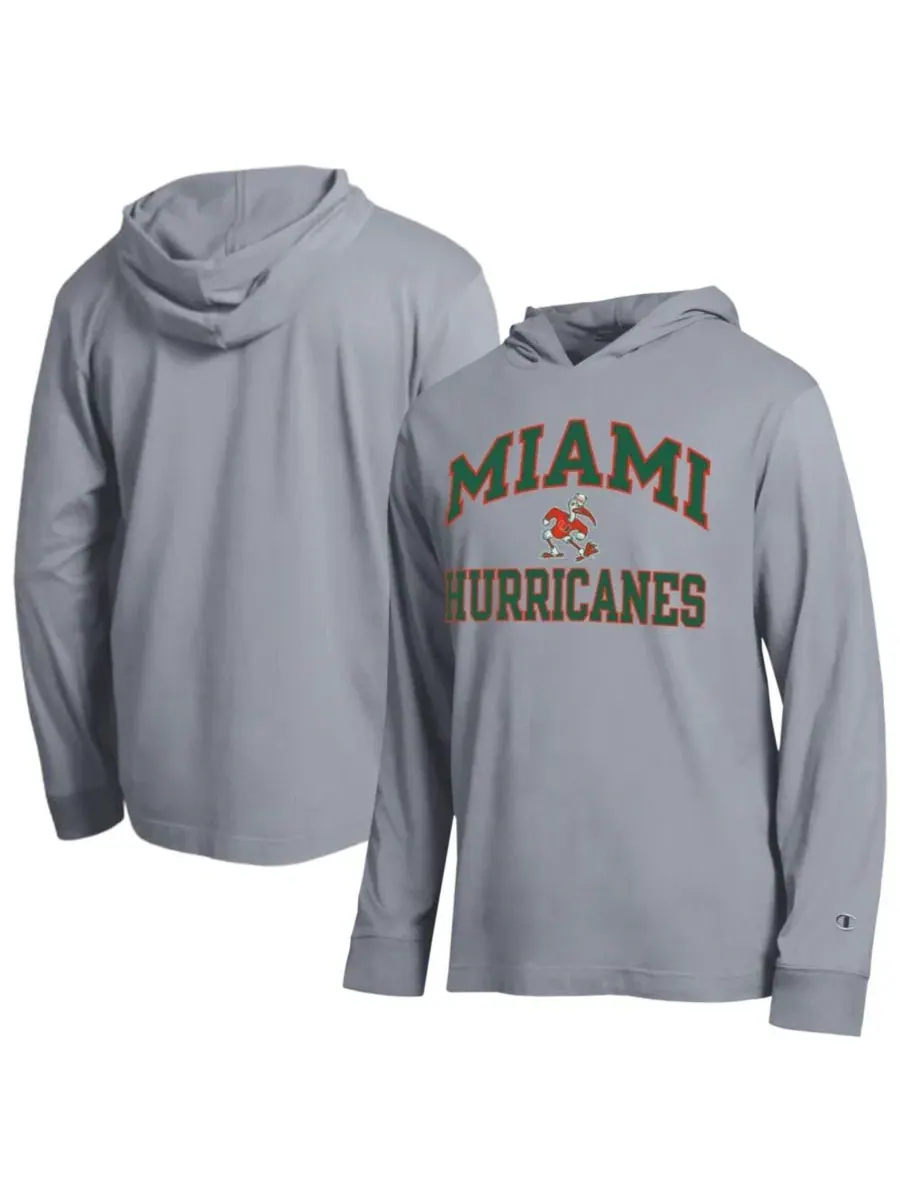 Футболка худи с длинным рукавом Champion High Motor All-Star Long Sleeve Hooded T-Shirt