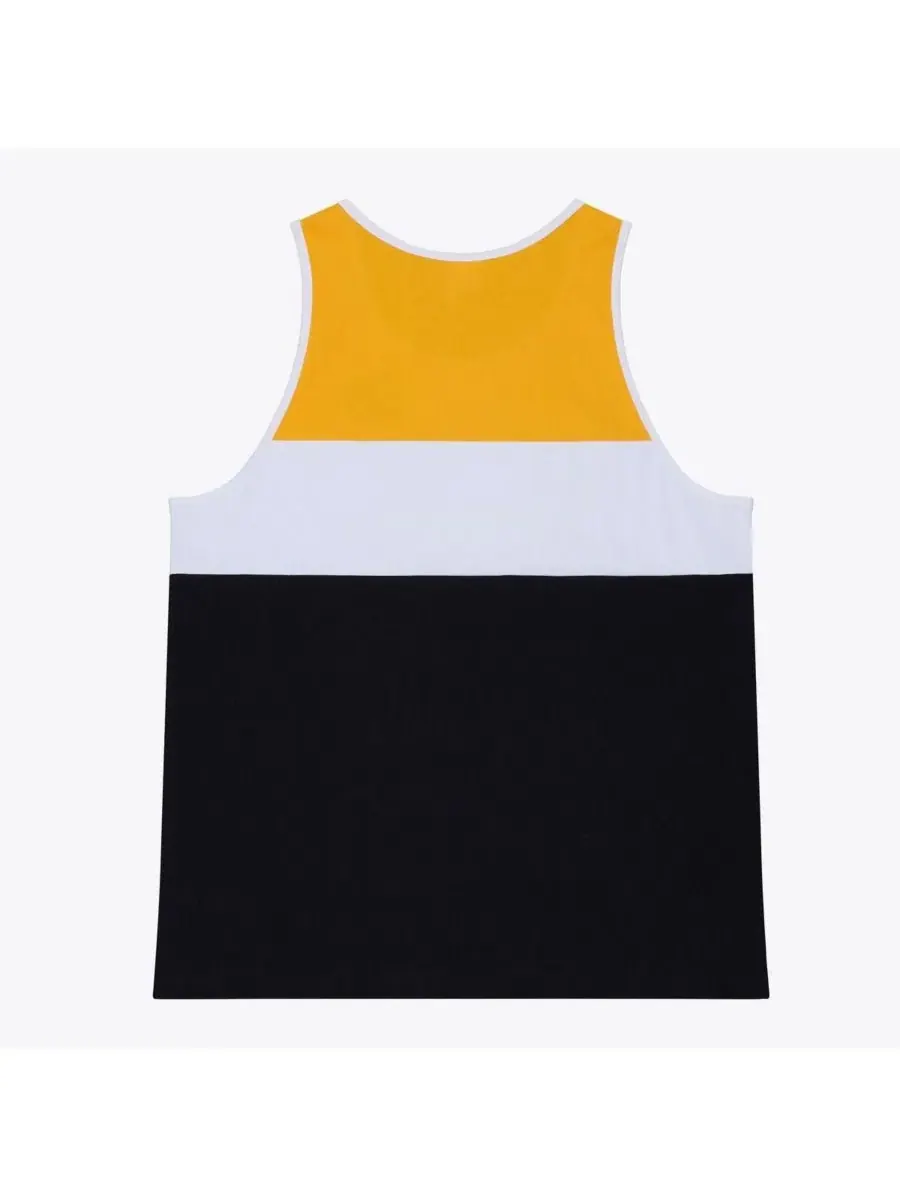 Майка-безрукавка с принтом Pittsburgh Steelers Head Coach Mitchell & Ness — изображение 2 из 5, черный золотистый