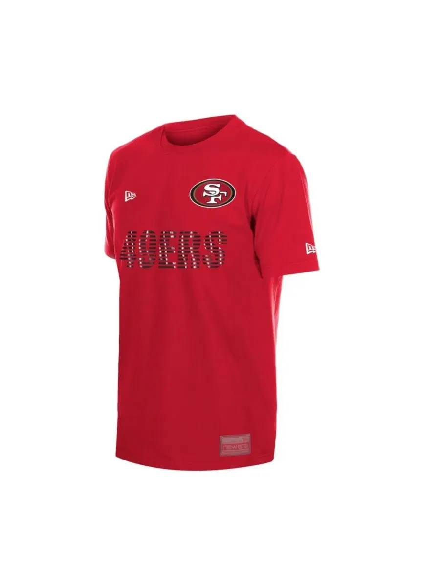 Футболка с коротким рукавом Match San Francisco 49ers New Era — изображение 5 из 5, алый