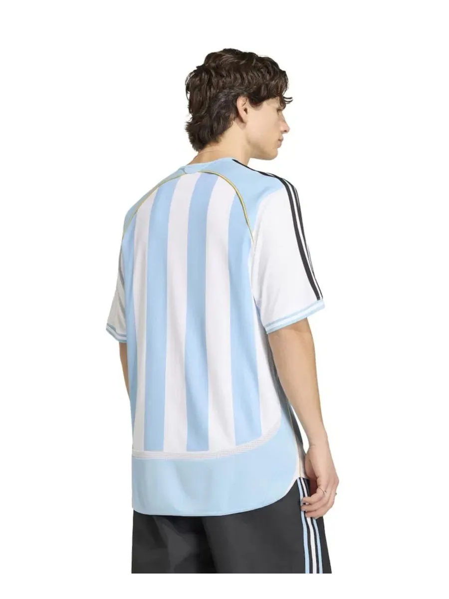 Футболка с коротким рукавом из полиэстера Argentina National Team 2006 Bringback Home Jersey adidas — изображение 4 из 5