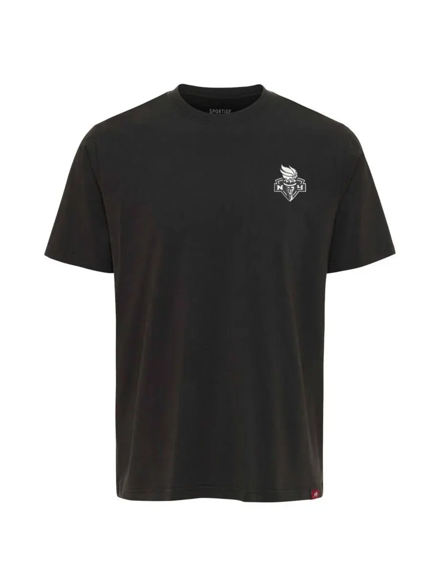 Футболка свободного кроя с принтом Duke Athletic Club Collection Sportiqe — изображение 2 из 3, серый