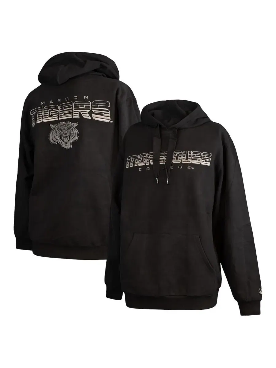 Худи с капюшоном и флисовой подкладкой, с вышивкой Morehouse Maroon Tigers FISLL